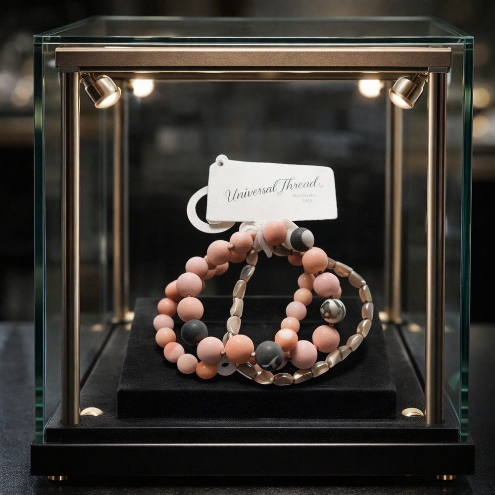 Women's stretchy beaded bracelet